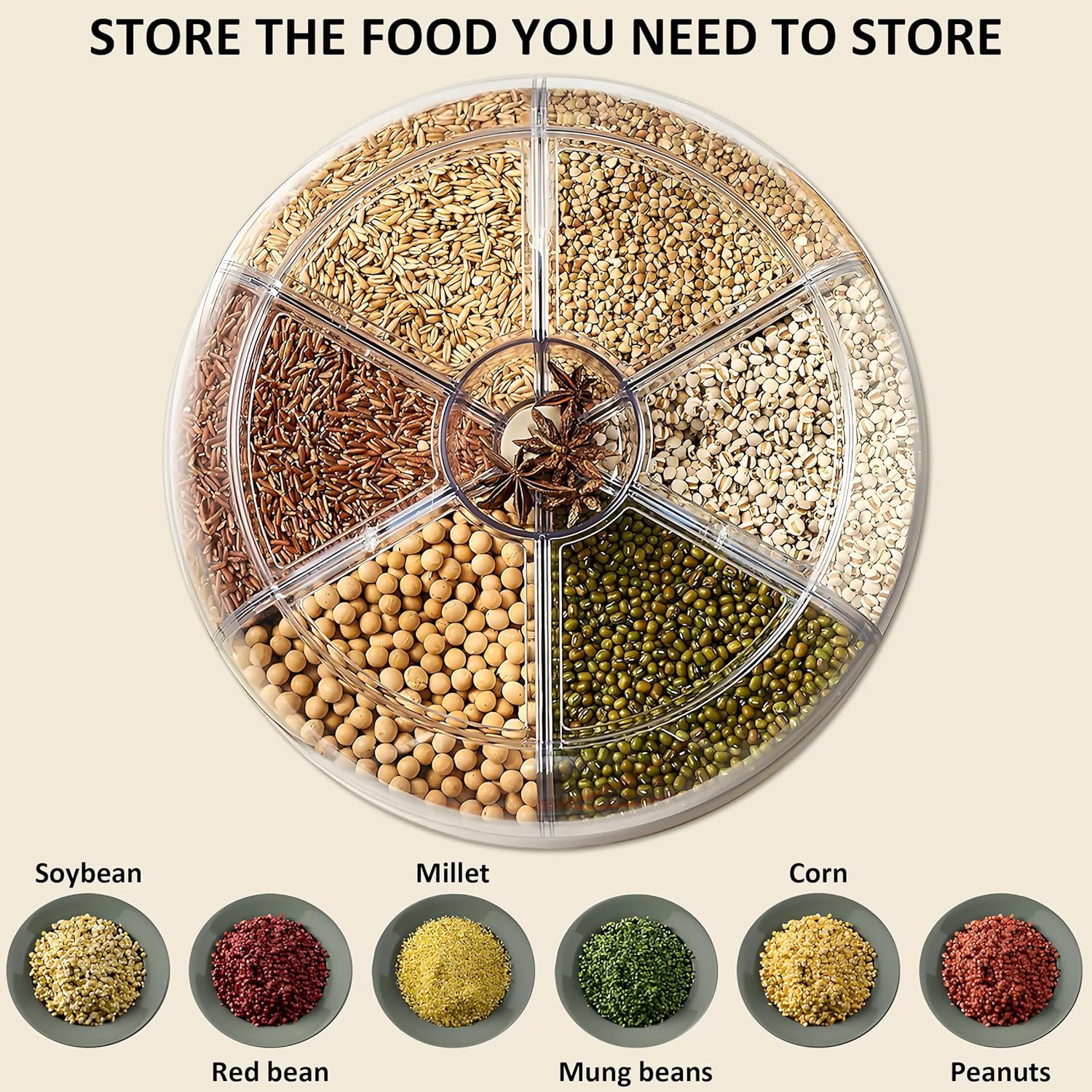 Faiver - Multi grain storage with dispenser