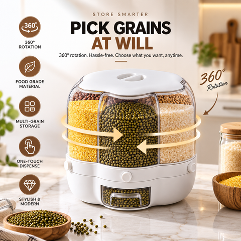 Faiver - Multi grain storage with dispenser
