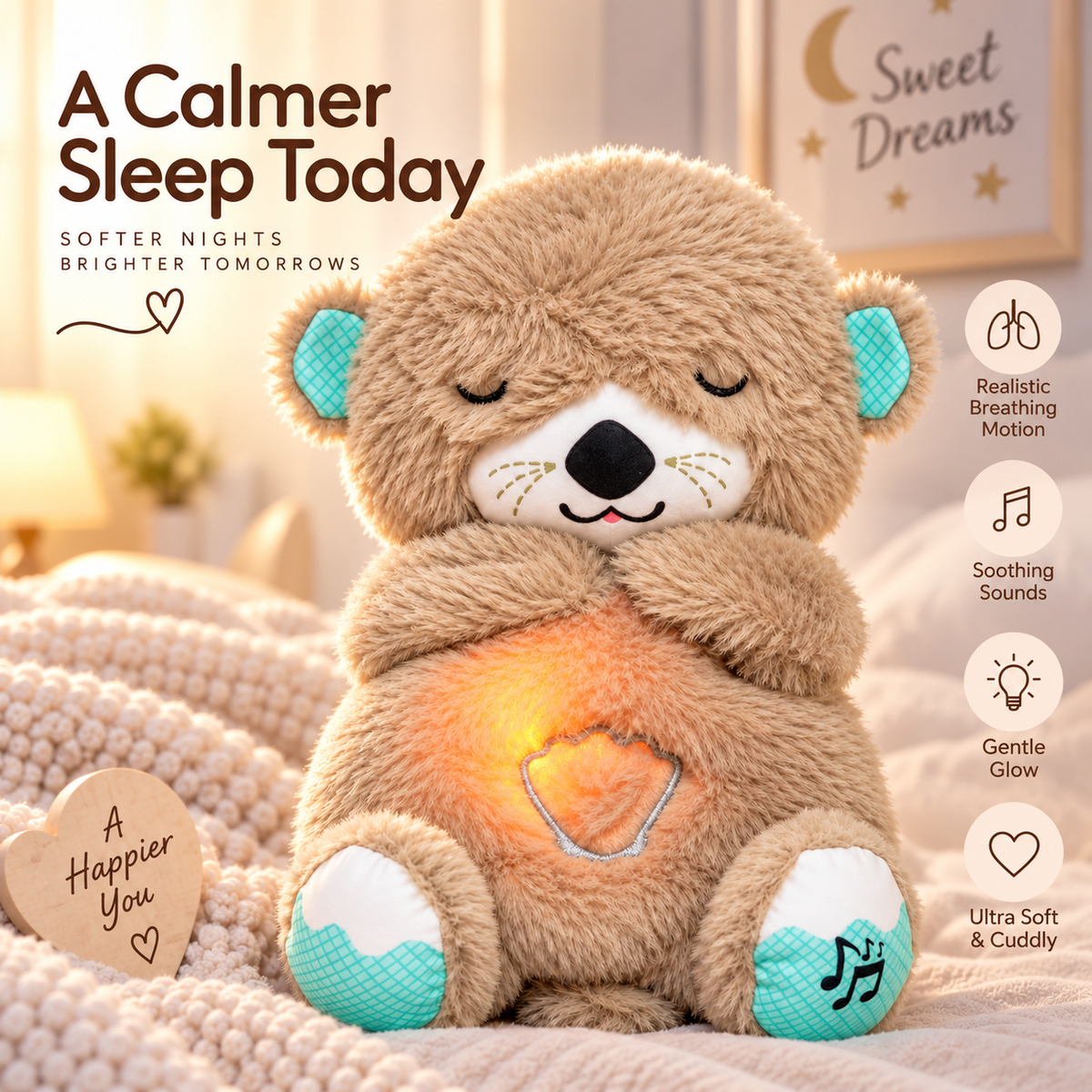 Breathing Teddy Bear