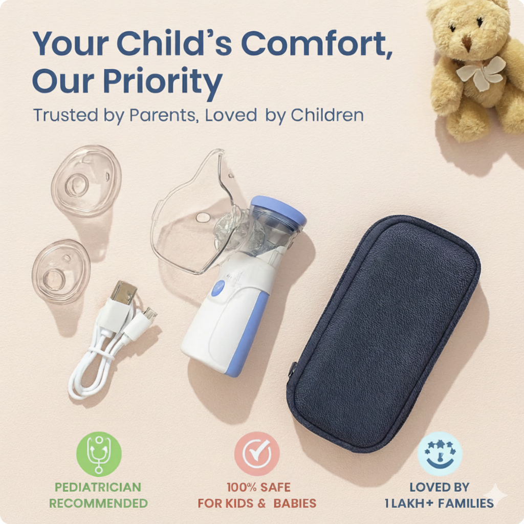 Faiver Nebulizer - Silent and Portable | Carry Anywhere