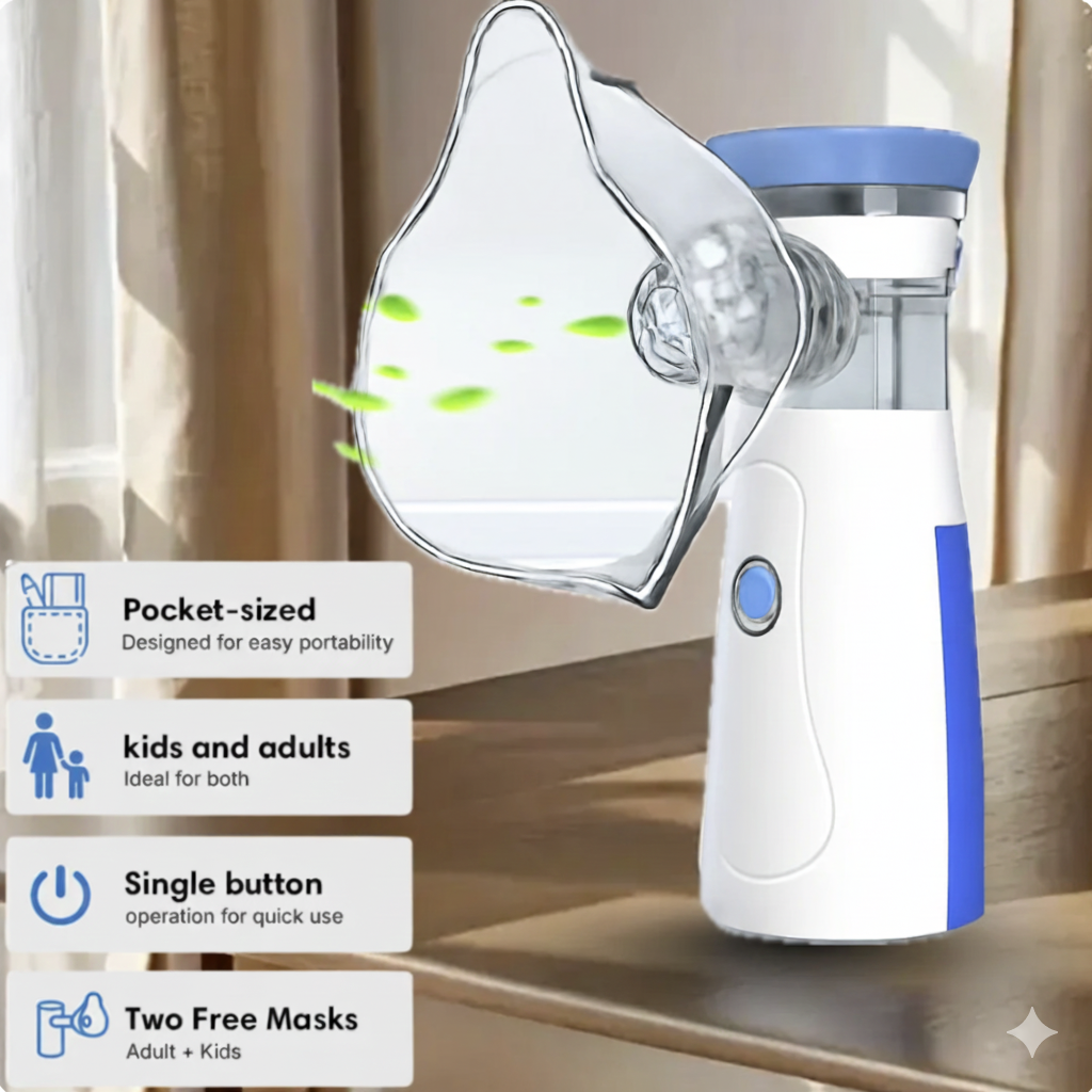 Faiver Nebulizer - Silent and Portable | Carry Anywhere