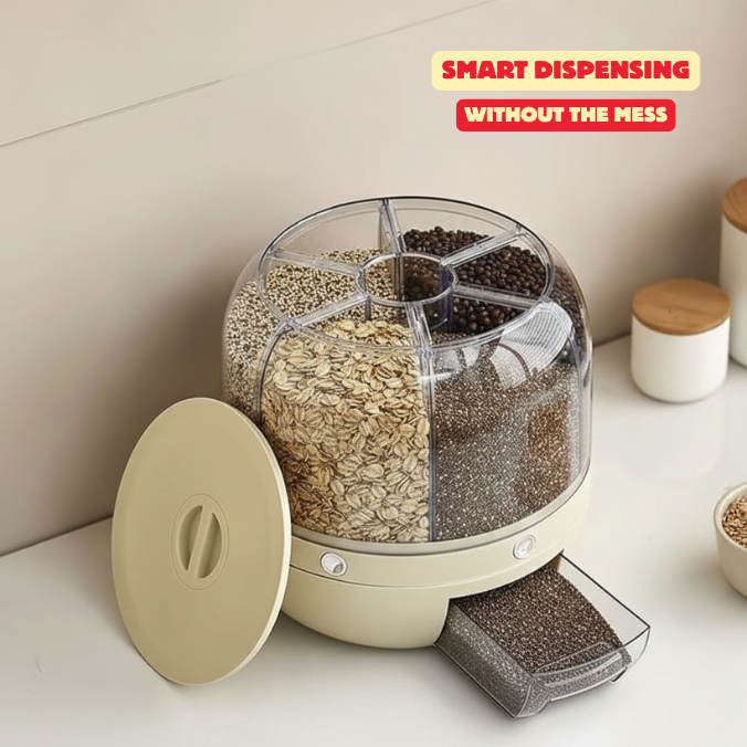 Faiver - Multi grain storage with dispenser